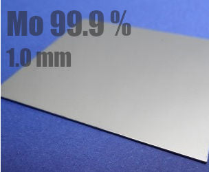 Molybdänblech 1 mm