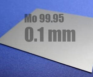 Molybdänfolie 0,1 mm