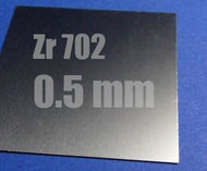 Zirkoniumblech 0,5 mm