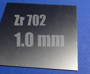 Zirkoniumblech 1,0 mm