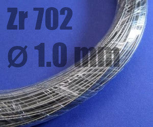 Zirkoniumdraht Ø 1 mm